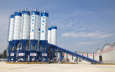 HZS90係列（liè）混凝土攪拌站